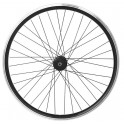 Ruota Posteriore Mtb 27" Nera V-Brake 6/7 Velocità