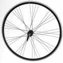 Coppia Ruote Mtb 26" Nere V-Brake 6/7V.